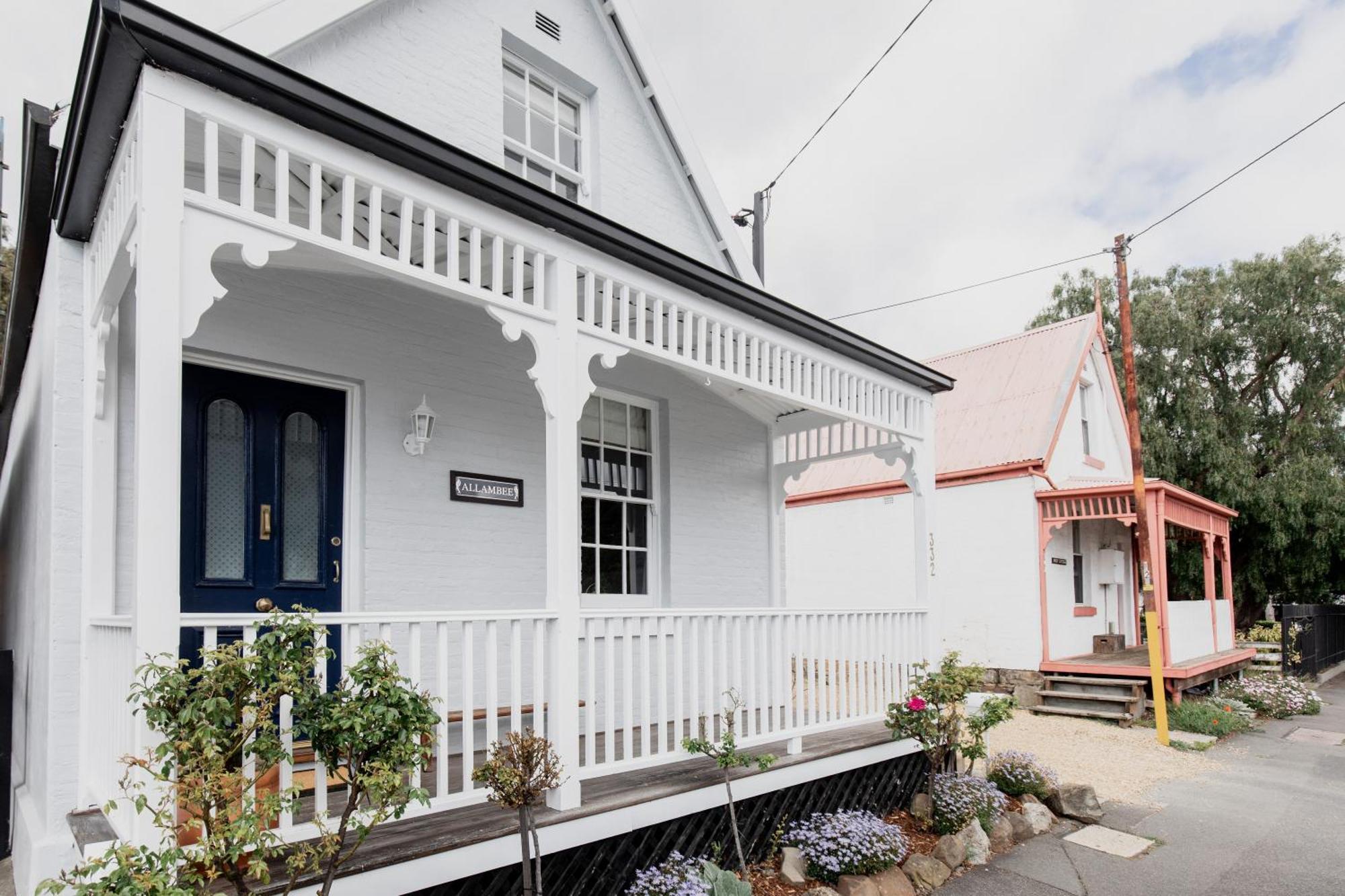 'Allambee' Heritage Cottage In Trendy South Hobart Exterior foto